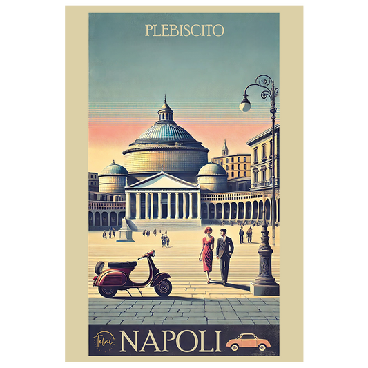 Piazza Plebiscito Retrò: Napoli in Vintage